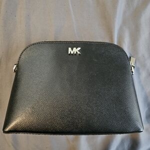 Michael Kors Leather Zip Dome Crossbody